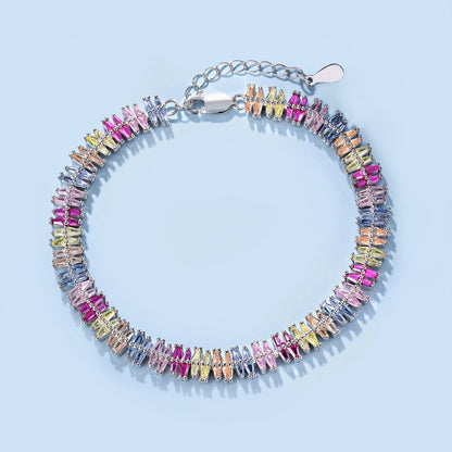 [OAK JURI]Sparkling Exquisite Multi Cut Party Bracelet