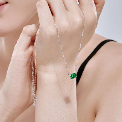 [OAK JURI]Luxurious Square Shape Colorful Necalack