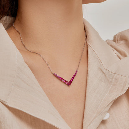 [OAK JURI]Ornate Round Cut Necklace