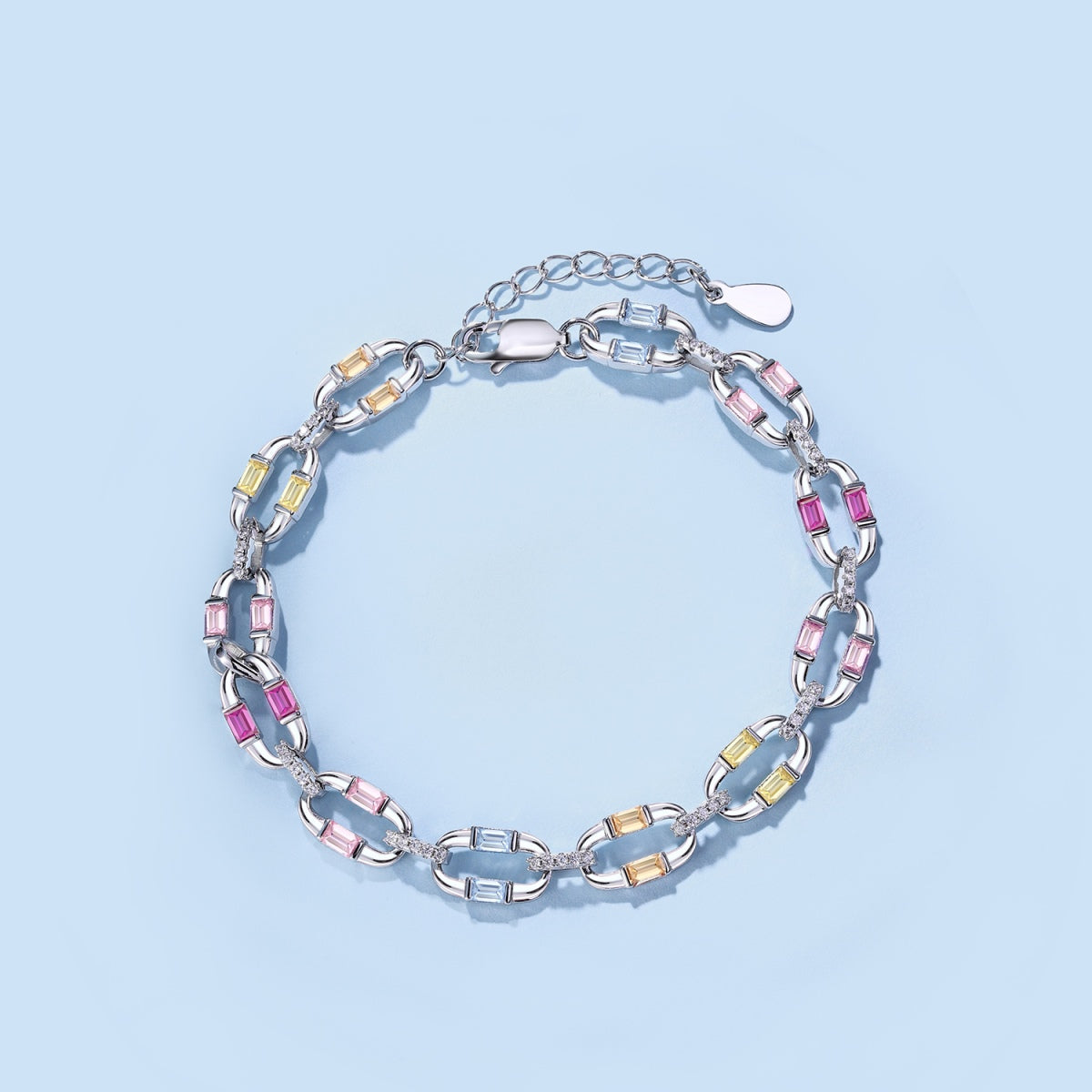 [OAK JURI]Dazzling Colorful Daily Bracelet