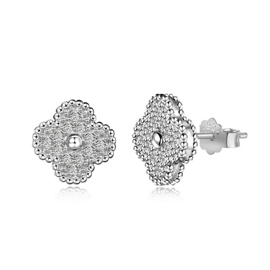 [OAK JURI]Four Leaf Clover Fashion Earrings