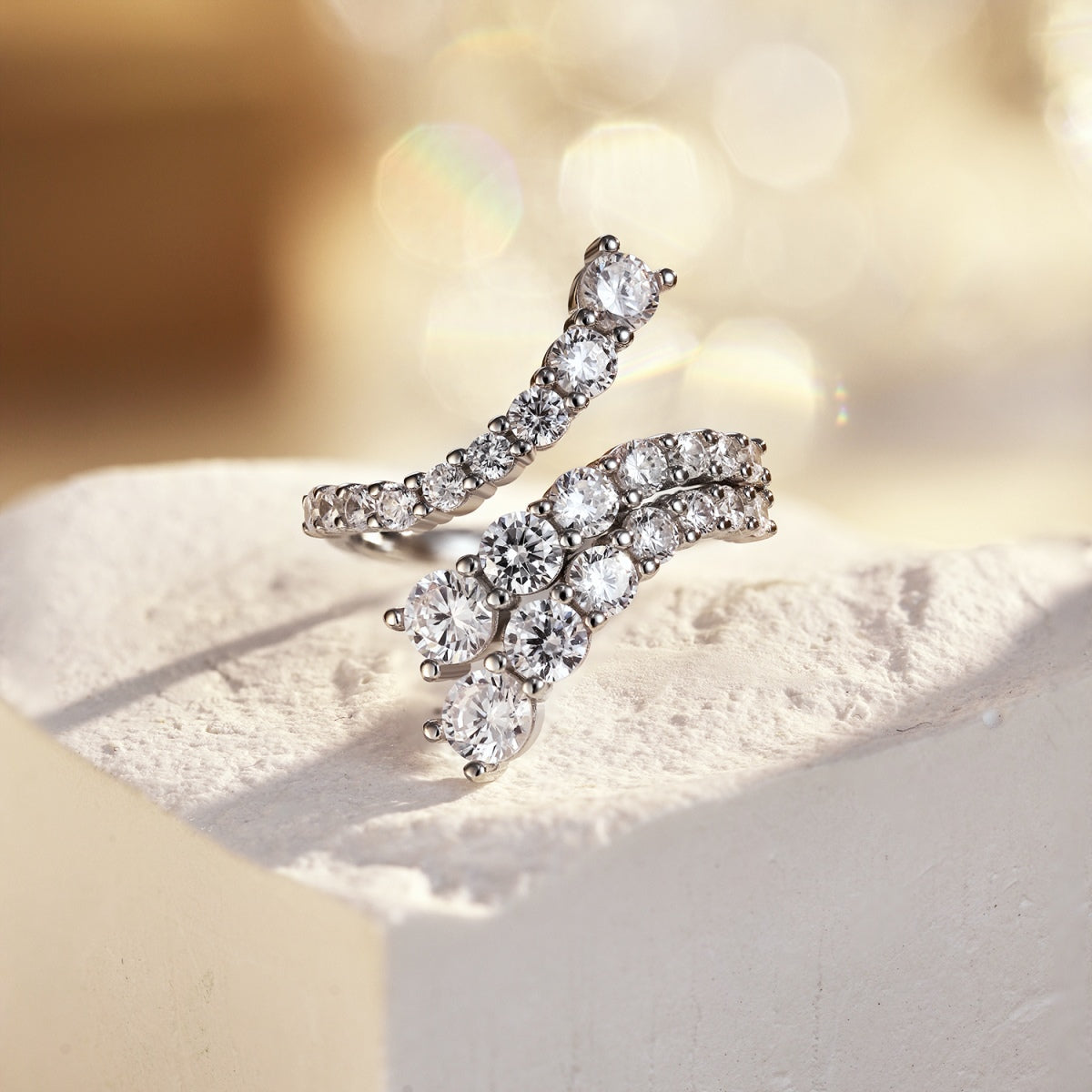[OAK JURI]Unique Vivid Snake Shape Daily Ring