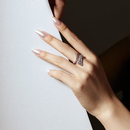 [OAK JURI]Unique Vivid Snake Shape Daily Ring