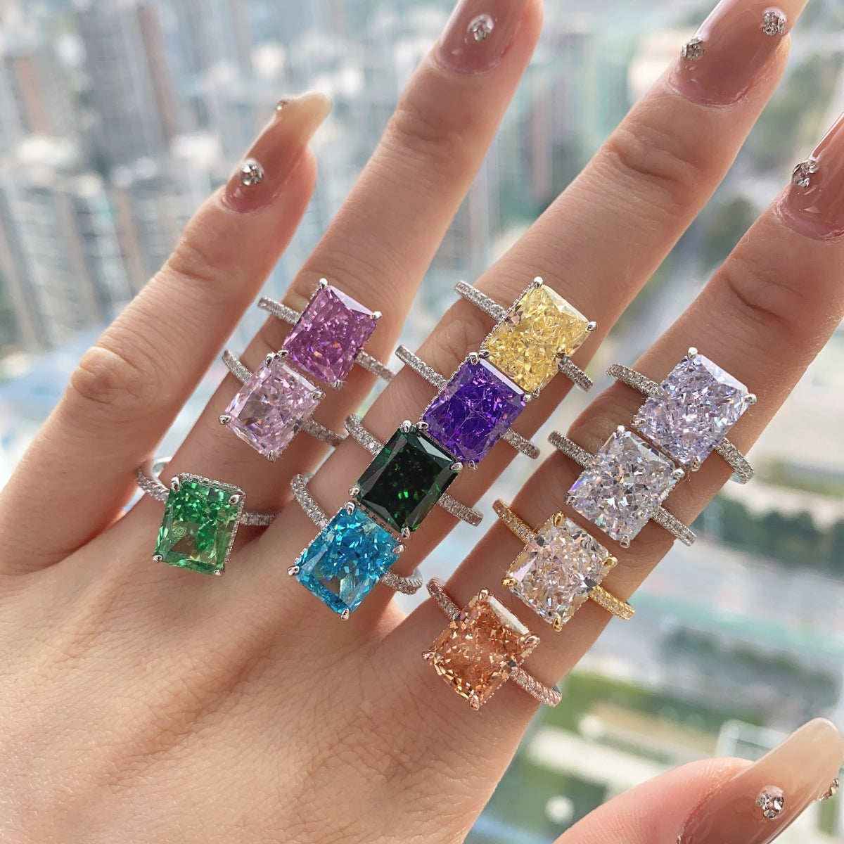 [OAK JURI]4.0 Carat Luxurious Engagement Ring