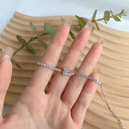 [OAK JURI]Dazzling Unique Multi Shape Lover Bracelet