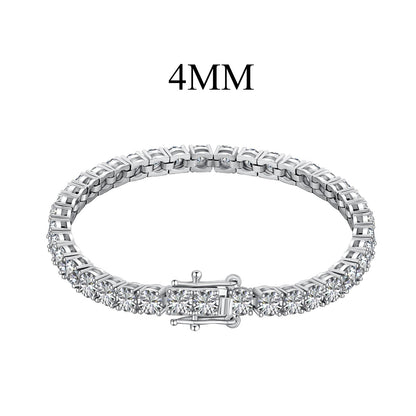 [OAK JURI]Radiant Colorful Round Cut Party Bracelet