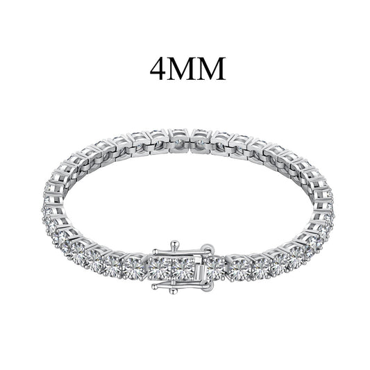[OAK JURI]Radiant Colorful Round Cut Party Bracelet