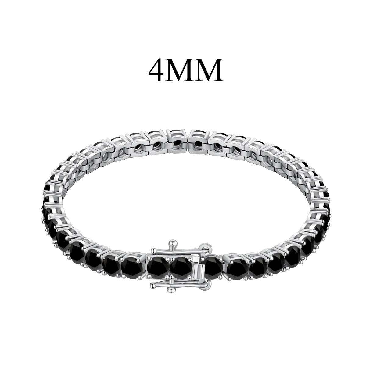 [OAK JURI]Radiant Colorful Round Cut Party Bracelet
