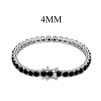 [OAK JURI]Radiant Colorful Round Cut Party Bracelet