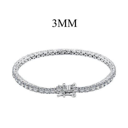[OAK JURI]Radiant Colorful Round Cut Party Bracelet