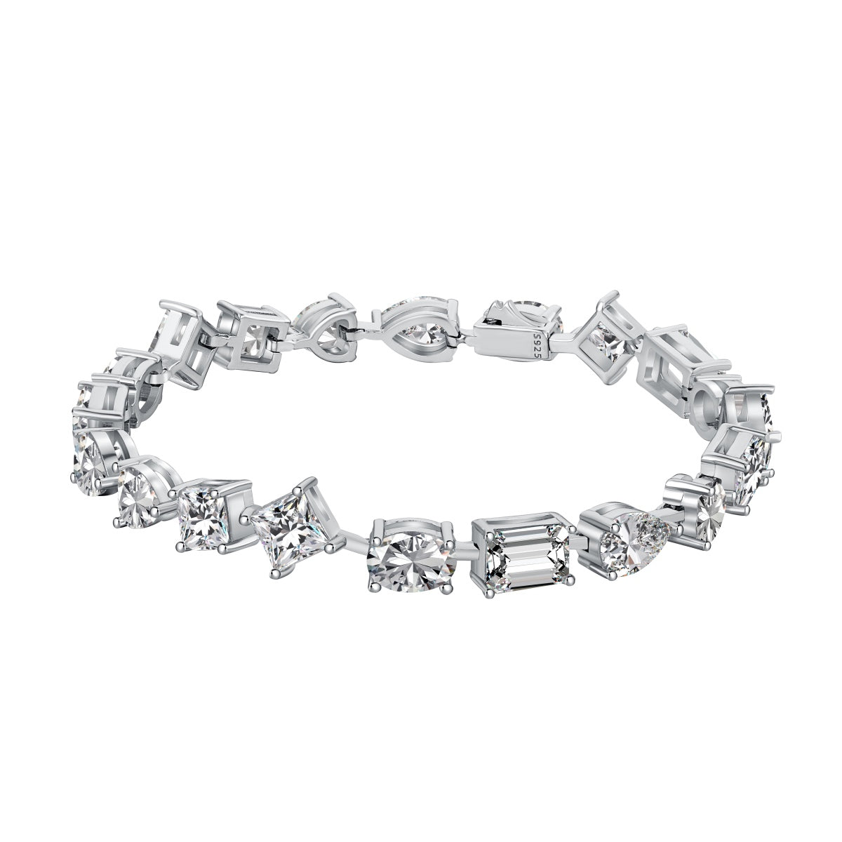 [OAK JURI]Unique Exquisite Multi Cut Daily Bracelet