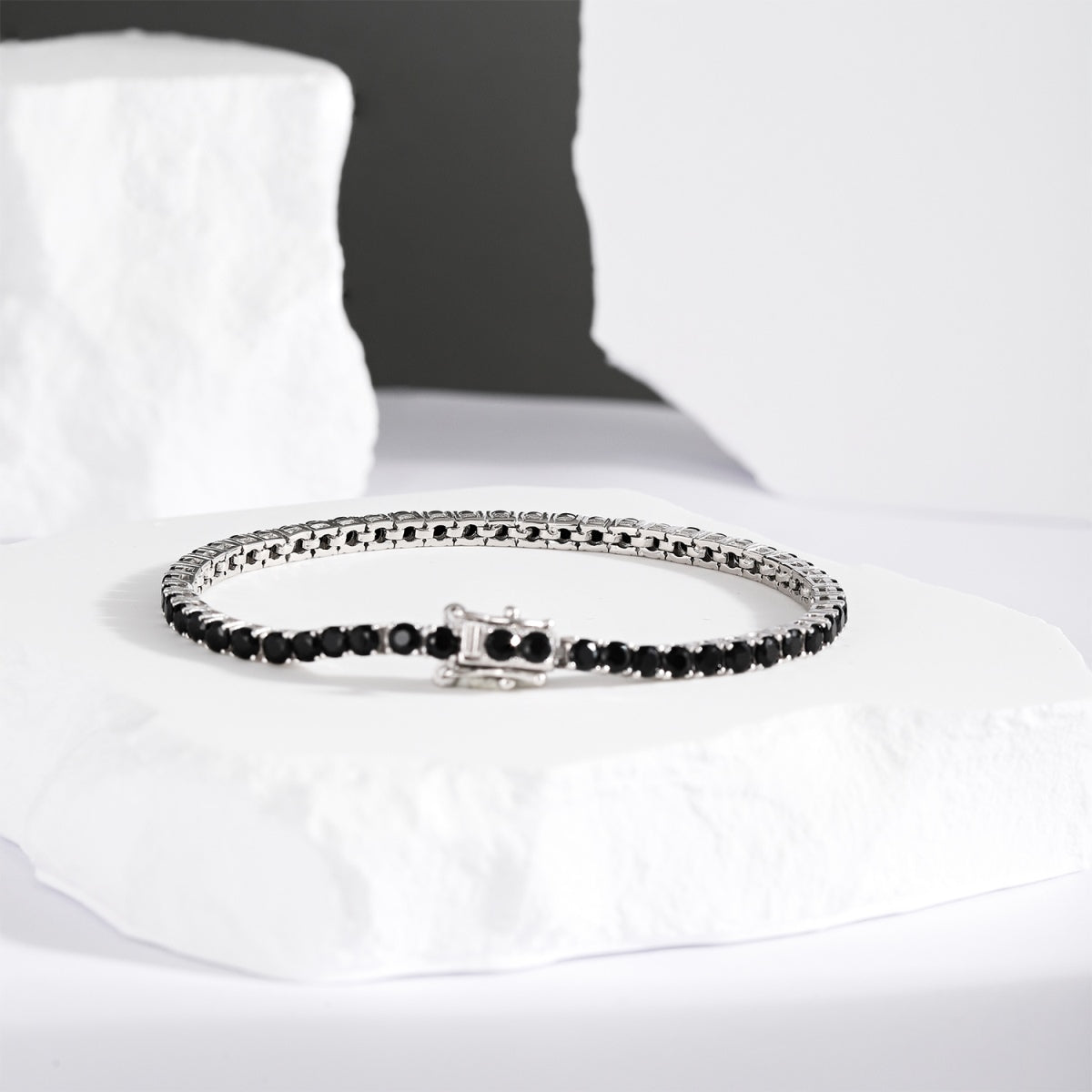 [OAK JURI]Radiant Colorful Round Cut Party Bracelet