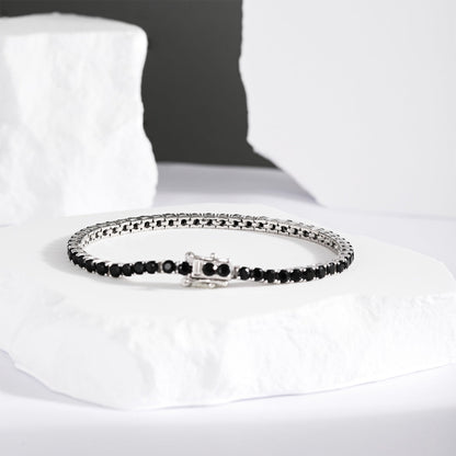 [OAK JURI]Radiant Colorful Round Cut Party Bracelet