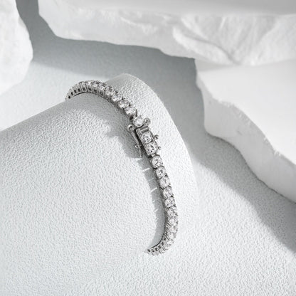 [OAK JURI]Radiant Colorful Round Cut Party Bracelet