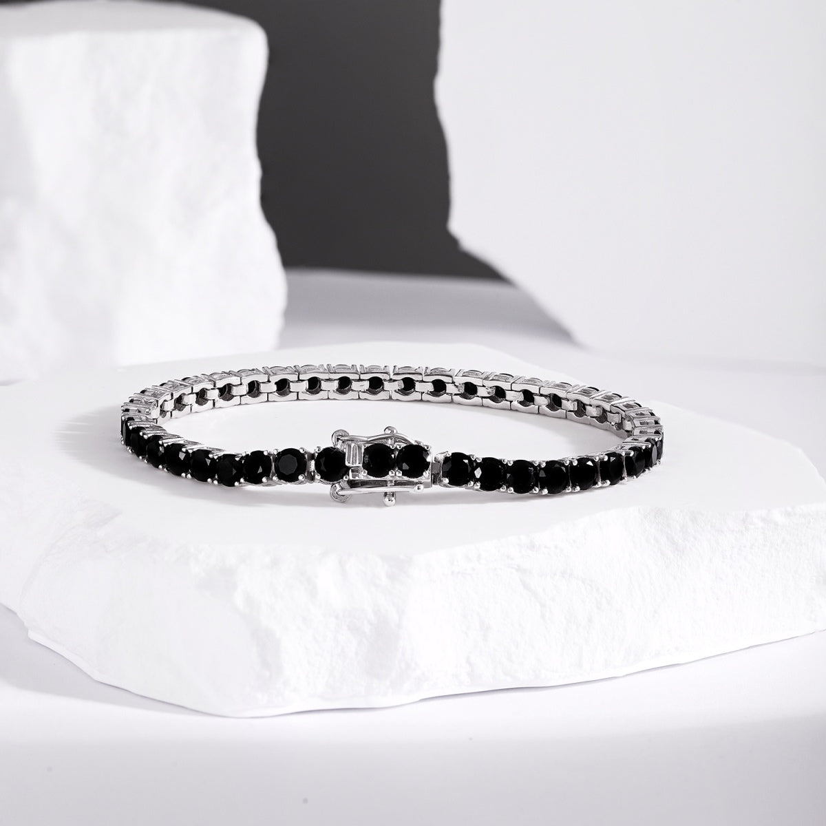 [OAK JURI]Radiant Colorful Round Cut Party Bracelet