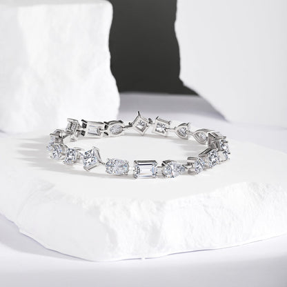 [OAK JURI]Unique Exquisite Multi Cut Daily Bracelet