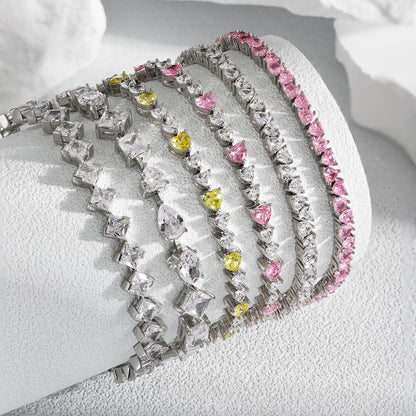 [OAK JURI]Unique Exquisite Multi Cut Daily Bracelet