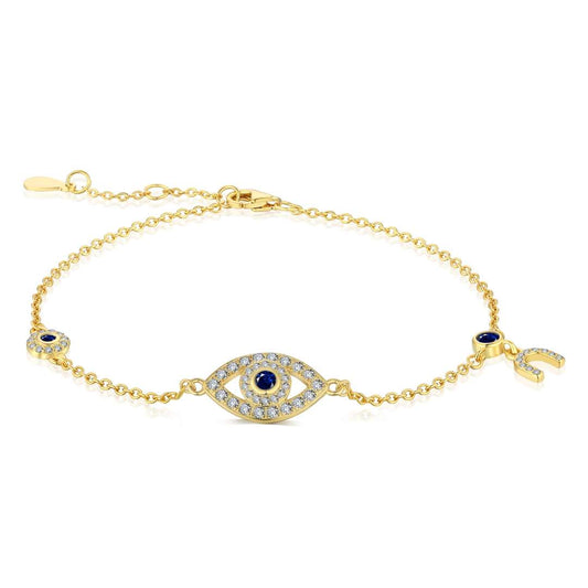 [OAK JURI]Dainty Eye Shape Necklace