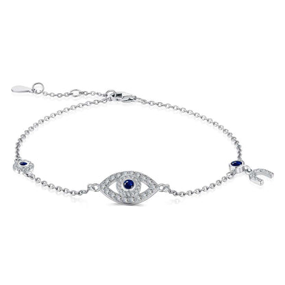 [OAK JURI]Dainty Eye Shape Necklace