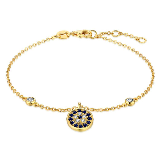 [OAK JURI]Devil's Eye Round Shape Bracelet