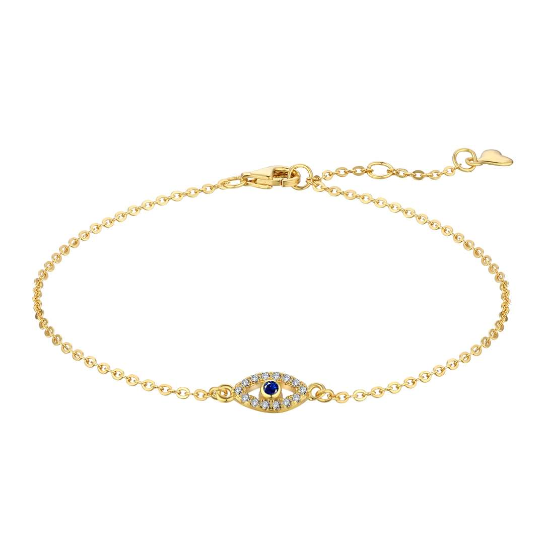 [OAK JURI]Evil Eye Shape Necklace