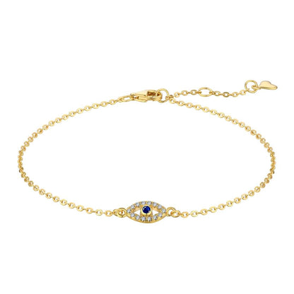 [OAK JURI]Evil Eye Shape Necklace