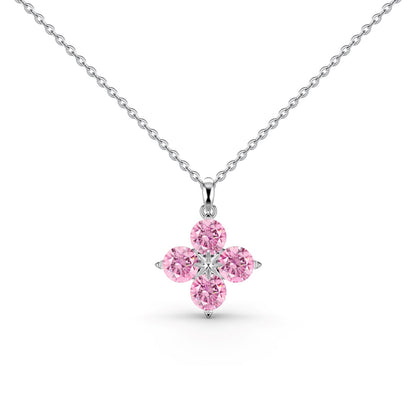 [OAK JURI]Four-Leaf Clover And Eight-Pointed Star Necklace