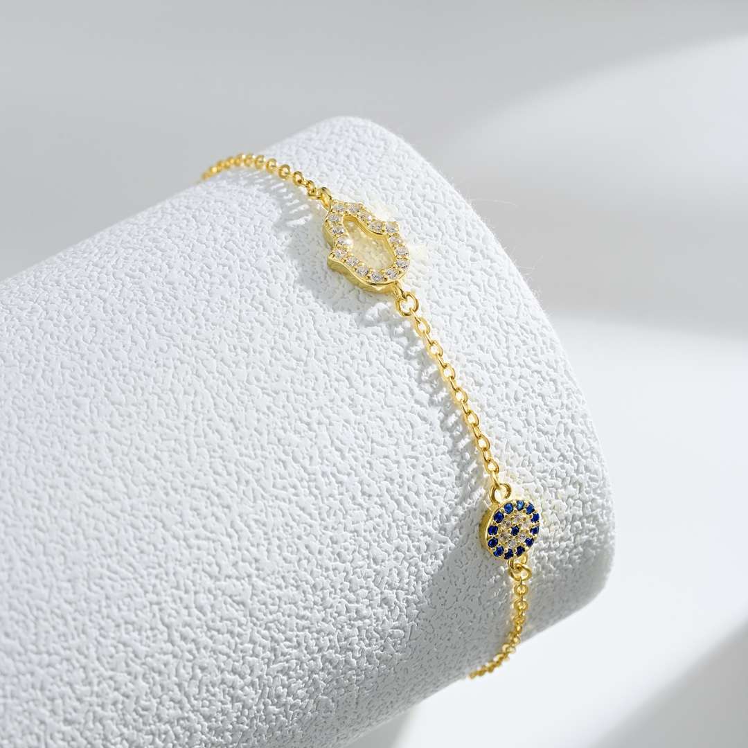 [OAK JURI]Gost Shape & Round Shape Necklace