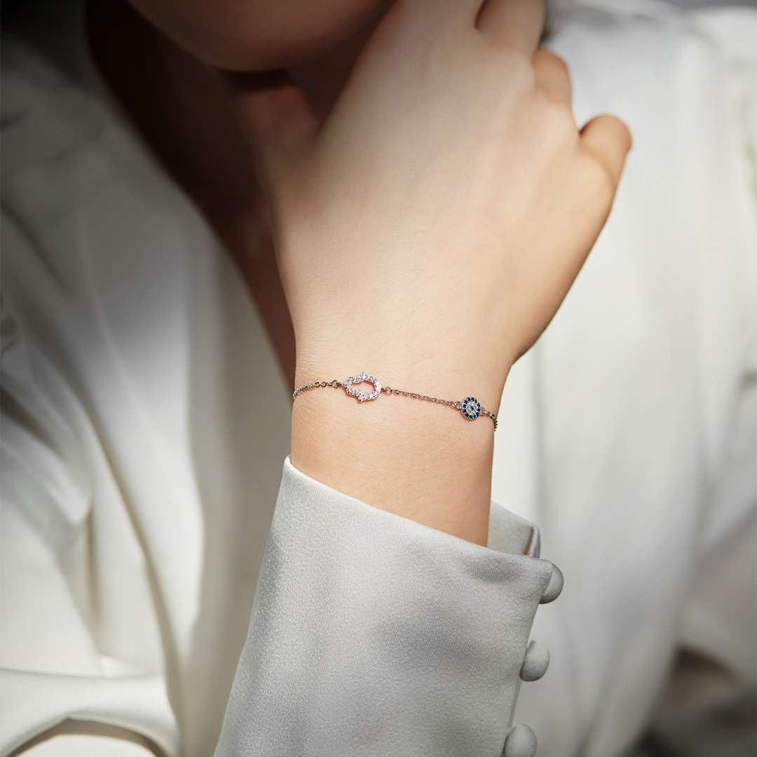 [OAK JURI]Gost Shape & Round Shape Necklace