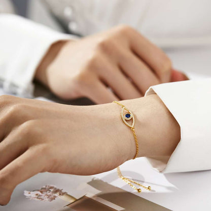 [OAK JURI]Devil's Eye Hollow Design Bracelet