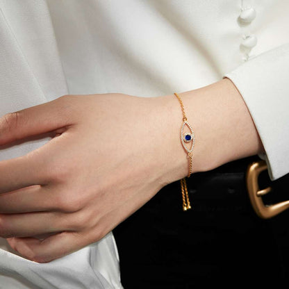 [OAK JURI]Devil's Eye Hollow Design Bracelet