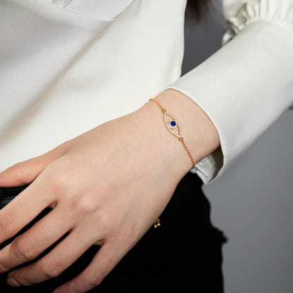 [OAK JURI]Devil's Eye Hollow Design Bracelet