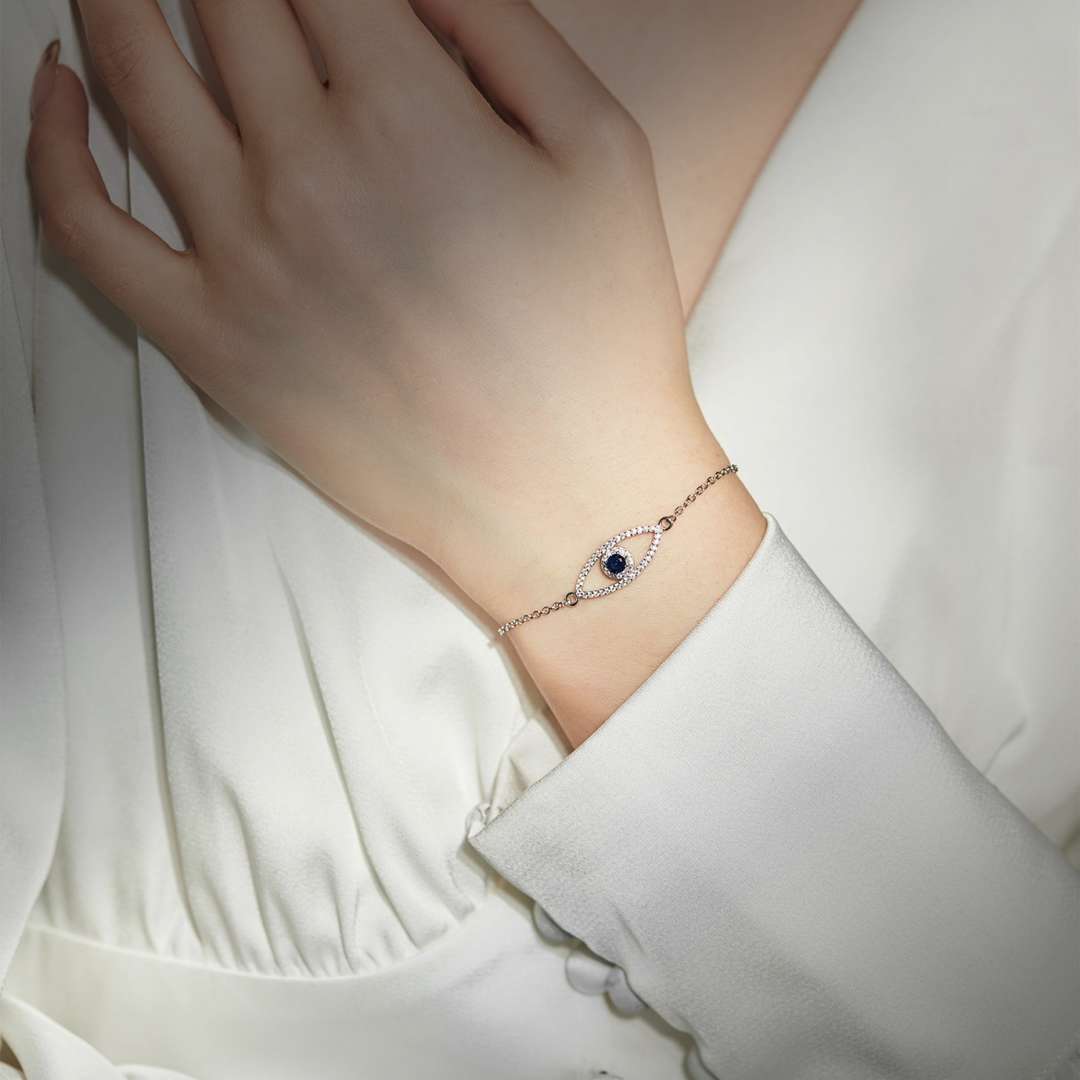 [OAK JURI]Devil's Eye Hollow Design Bracelet