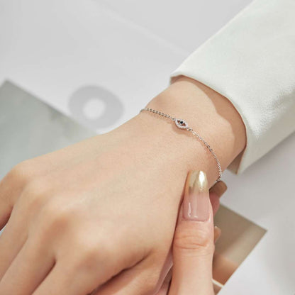 [OAK JURI]Evil Eye Shape Necklace