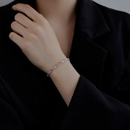 [OAK JURI]Sparkling Exquisite Round Cut Party Bracelet