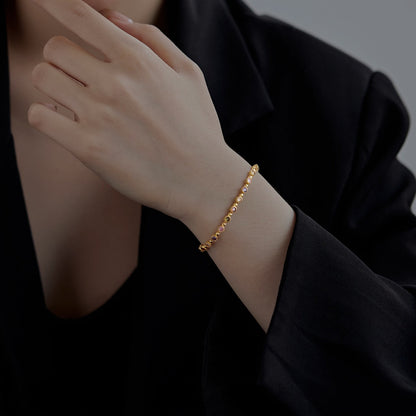 [OAK JURI]Sparkling Exquisite Round Cut Party Bracelet