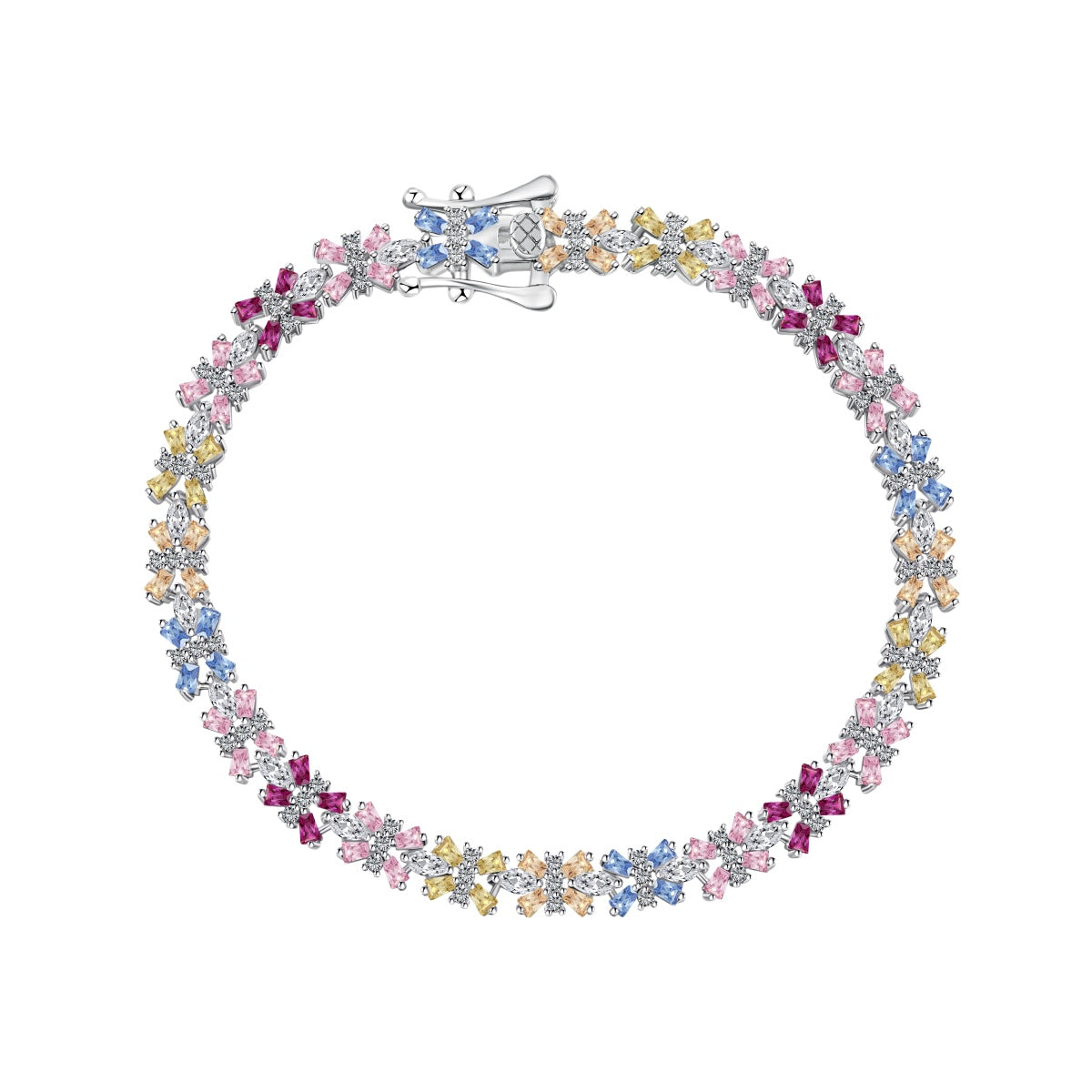 [OAK JURI]Unique Colorful Butterfly Shape Party Bracelet