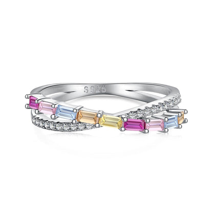 [OAK JURI]Energetic Elegant Radiant Cut Party Ring
