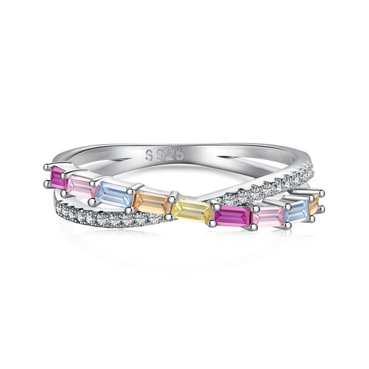 [OAK JURI]Energetic Elegant Radiant Cut Party Ring