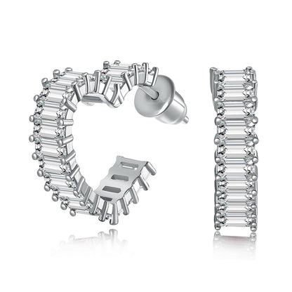 [OAK JURI]Radiant Heart Cutout Earrings