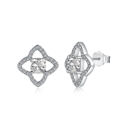 [OAK JURI]Elegant Star Shape Princess Cut Daily Earrings