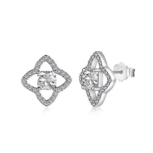 [OAK JURI]Elegant Star Shape Princess Cut Daily Earrings