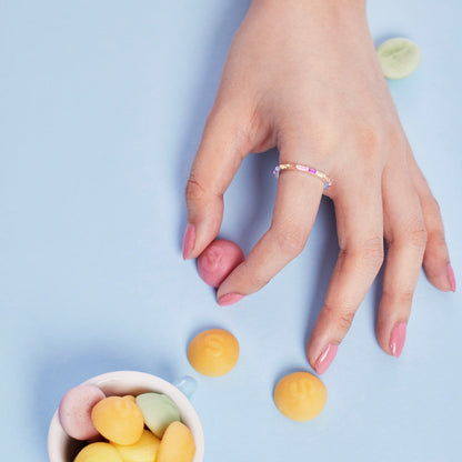 [OAK JURI]Lively In Shades Elegant Radiant Cut Daily Ring