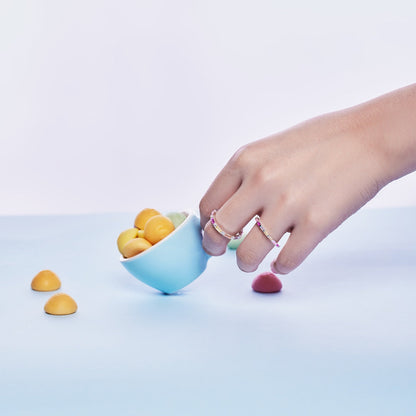 [OAK JURI]Lively In Shades Elegant Radiant Cut Daily Ring