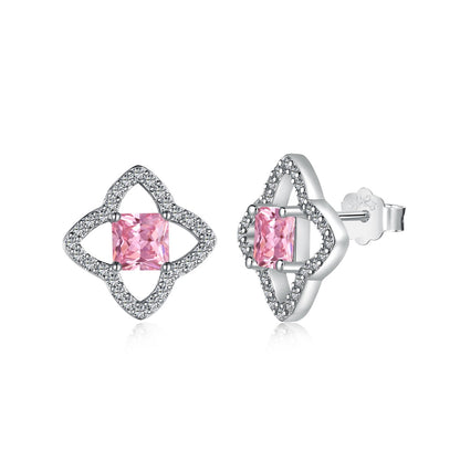 [OAK JURI]Elegant Star Shape Princess Cut Daily Earrings