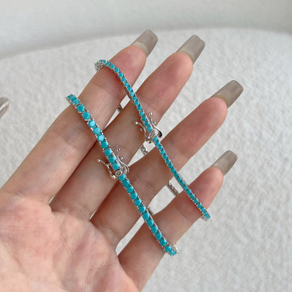 [OAK JURI]Dazzling Exquisite Round Cut Daily Bracelet
