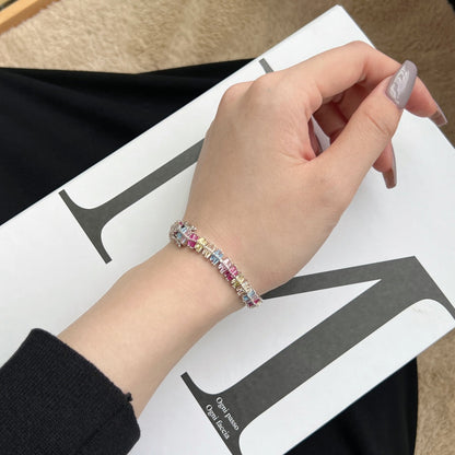 [OAK JURI]Sparkling Exquisite Multi Cut Party Bracelet