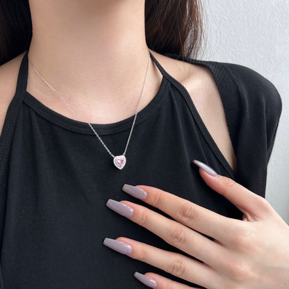 [OAK JURI]Exquisite Heart Shape Necklace
