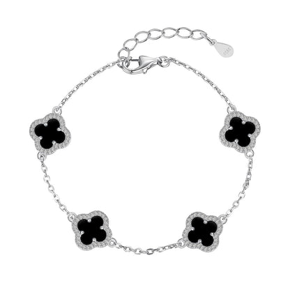 [OAK JURI]Four-Leaf Clover Exquisite Bracelet