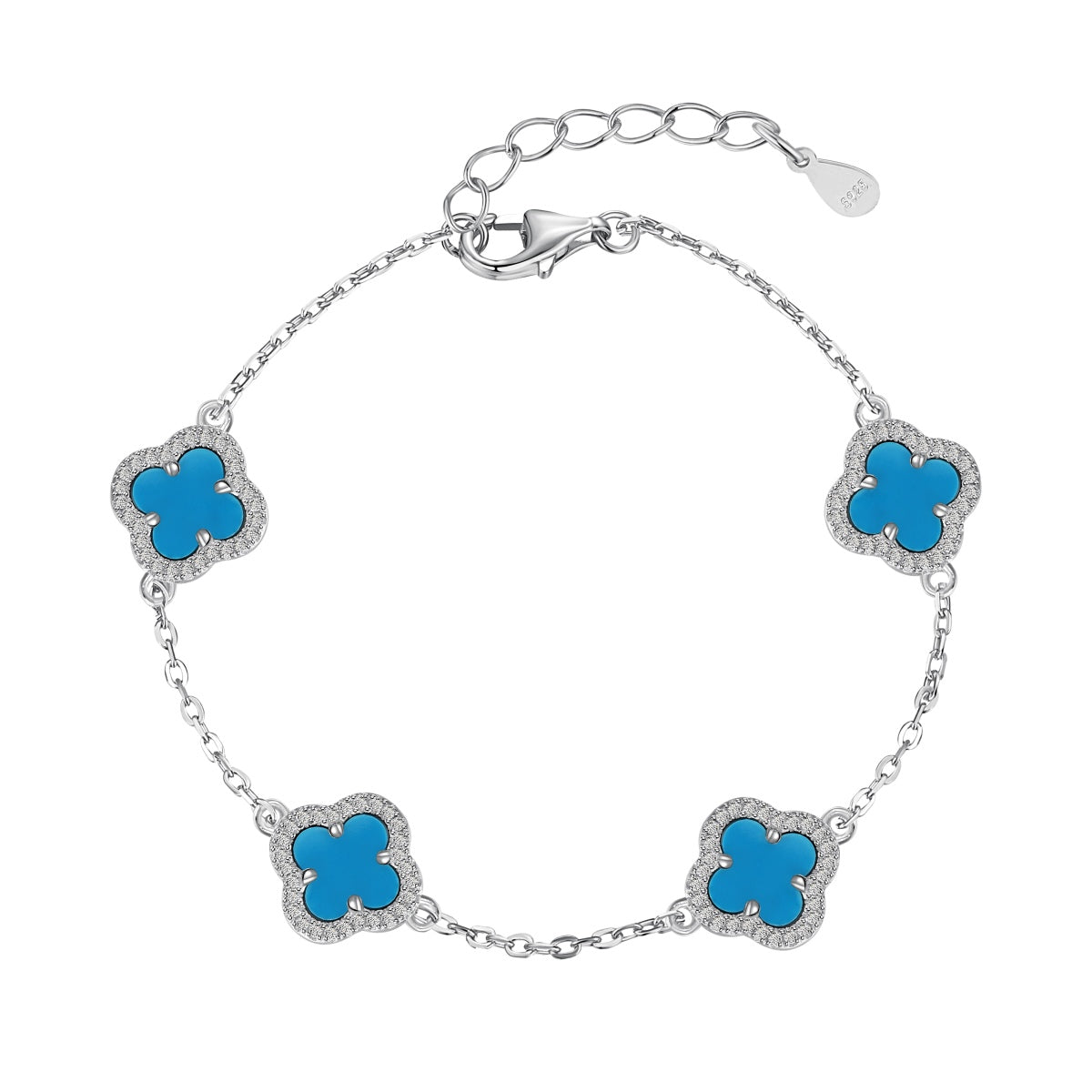 [OAK JURI]Four-Leaf Clover Exquisite Bracelet